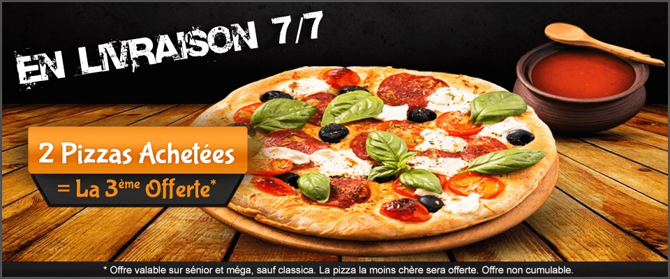 Commander chez andiamo pizza ormoy
